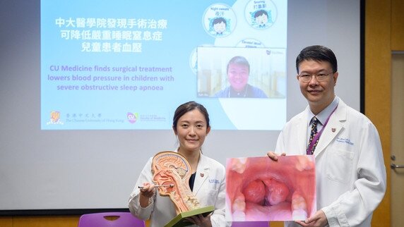 CU Medicine finds surgical treatment lowers blood pressure in children with severe obstructive sleep apnoea but postoperative weight control is equally important