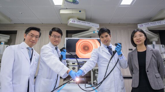 中大醫學院證實以AI輔助大腸內窺鏡檢查 腺瘤檢測率增加四成 並成功訓練AI輔助早期消化道癌症治療