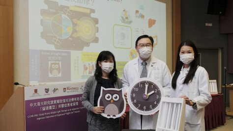 中大港大研究證實輔助強光治療有助改善「貓頭鷹型」抑鬱症患者病情