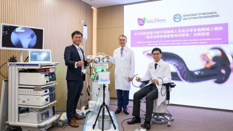 https://www.med.cuhk.edu.hk/press-releases/cuhk-conducts-world-s-first-robotic-assisted-en-bloc-resection-of-bladder-tumour-with-locally-developed-endoscopic-surgical-robotic-system?fbclid=IwY2xjawKcsMVleHRuA2FlbQIxMABicmlkETFiSnJGOWZhd3h2SVRKdkxSAR4saqlT