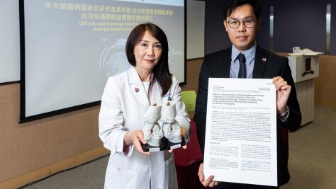 CUHK study reveals breakthrough treatment that can repair and prevent joint damage from psoriatic arthritis
