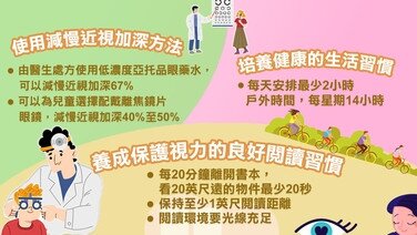 關注眼部健康 - 兒童常見眼睛問題：近視 (Only available in Chinese)