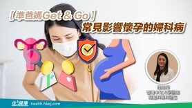 【準爸媽Get & Go】常見影響懷孕的婦科病 (Only available in Cantonese)