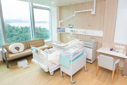 Image of CUHK Medical Centre Postnatal Ward 1-bed RoomEnvironment 中大醫院 產後病房單人房相片
