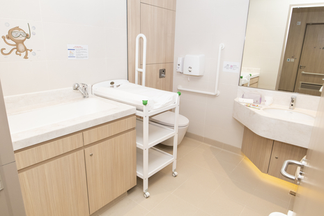 Image of CUHK Medical Centre Paediatric Ward2-bed RoomEnvironment 中大醫院 兒科病房二人房相片
