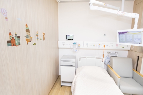 Image of CUHK Medical Centre Paediatric Ward2-bed RoomEnvironment 中大醫院 兒科病房二人房相片
