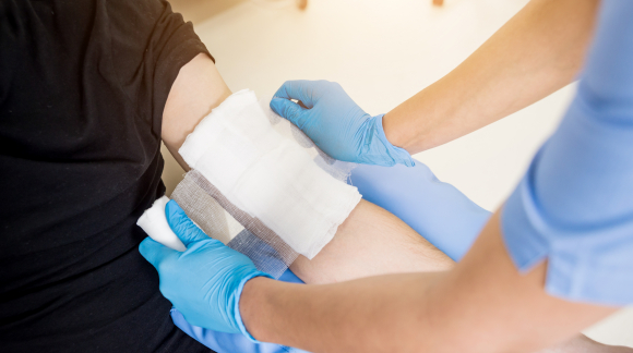 Image of wound dressing