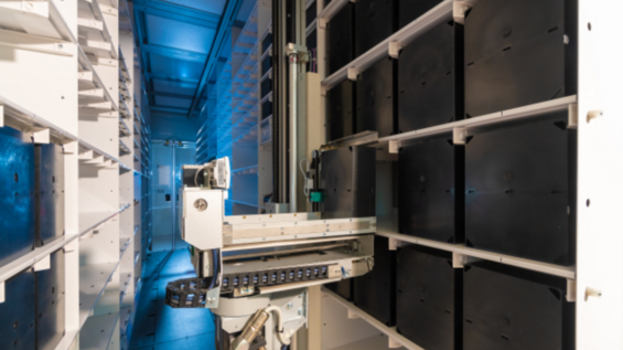 Photo of the Automated Tablet Dispensing & Packaging System